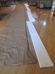 Laying out the initial shape