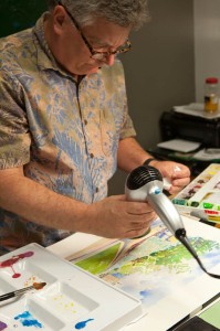 Robert Leedy provides the first rendition of the Wall of Light